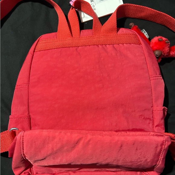 Kipling Cherry Red Backpack - Picture 2 of 2